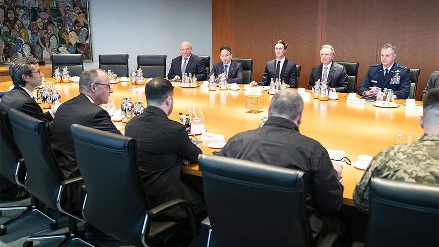 В Берлине началась встреча Зеленского с представителями США