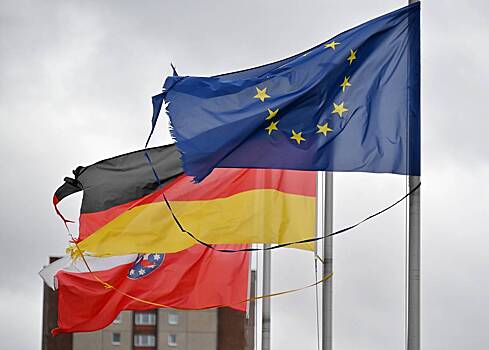 Протесты под лозунгом &laquo;Лучше жить под властью Путина, чем воевать&raquo; прошли в&nbsp;Германии